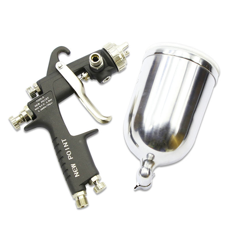 Taiwan Puyuan spray gun W-101 spray gun upper and lower pot furniture car spray gun paint spray gun Yanbaotian