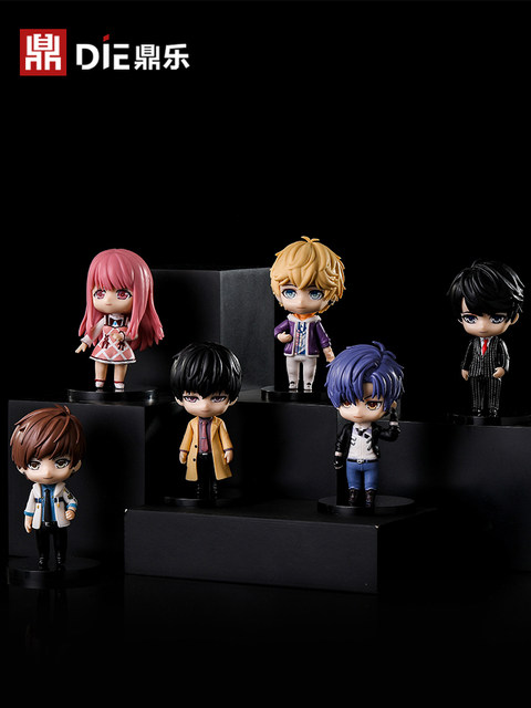 Love and Producer Peripheral Blind Box Xu Mo Zhou Qi Luo Ling Xiao Figure Ornament Girl Doll Collection Birthday Gift