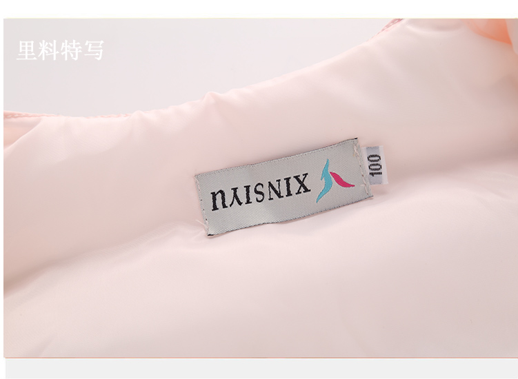 Giải phóng mặt bằng chống trẻ em xuống áo cotton nhỏ và vừa cho trẻ em gái ấm áp dày bên trong và bên ngoài mặc vest áo khoác ba lỗ có mũ bé trai