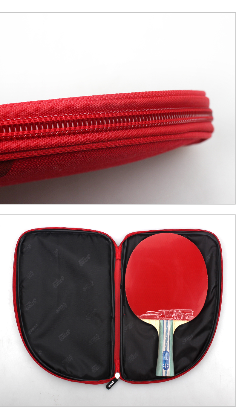Đôi hạnh phúc table tennis vỗ đặt chịu mài mòn Oxford vải shot duy nhất bảo vệ bìa hình quạt bàn bóng vợt túi bộ bàn bóng bàn gấp