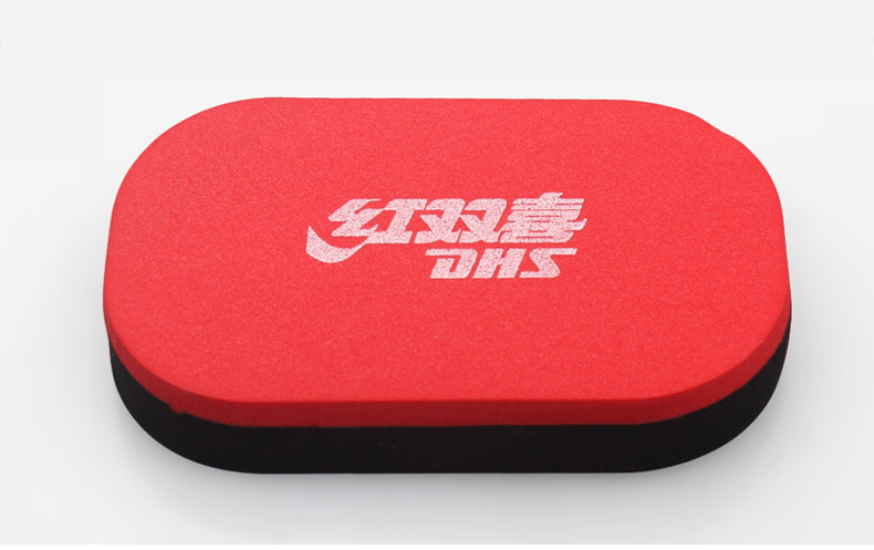 DHS Đôi Hạnh Phúc Table Tennis Racket Cao Su Làm Sạch Bảo Trì Thiết Lập Bảng Tennis Cao Su Sponge Lau Cleaner Phim bàn bóng bàn trong nhà