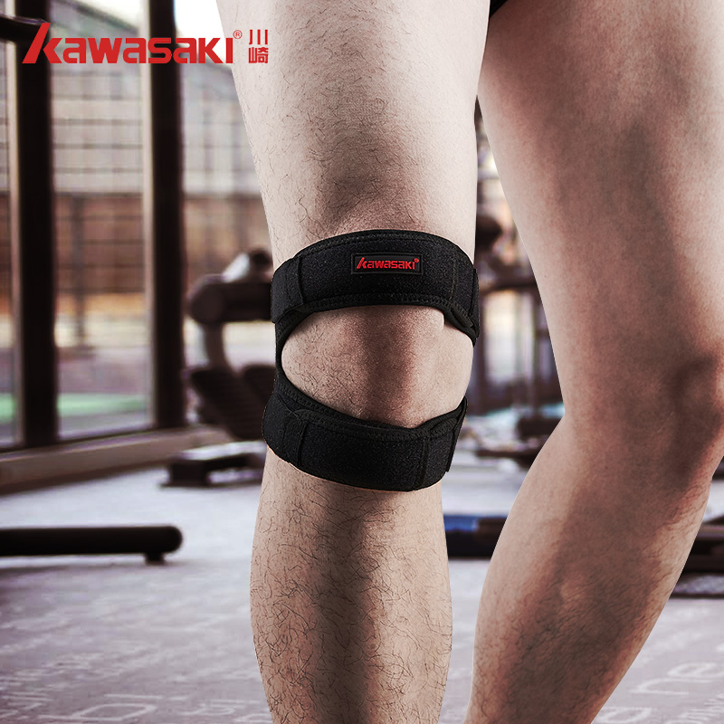 Kawasaki patella belt Professional running knee protection belt fixed belt meniscus knee female breathable pressure