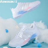 Kawasaki, сверхлегкая амортизирующая нескользящая дышащая спортивная обувь для бадминтона