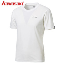 Kawasaki Kawasaki Badminton Leisure sports blouses for men and women with sleeves T-shirts for short sleeves T-shirts