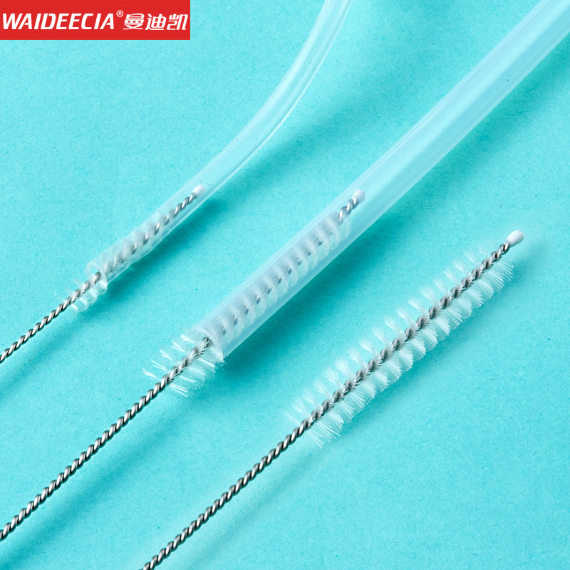 Straw brush Bottle straw brush cleaning brush Slender cleaning brush brush brush straw cup brush set thickened and lengthened