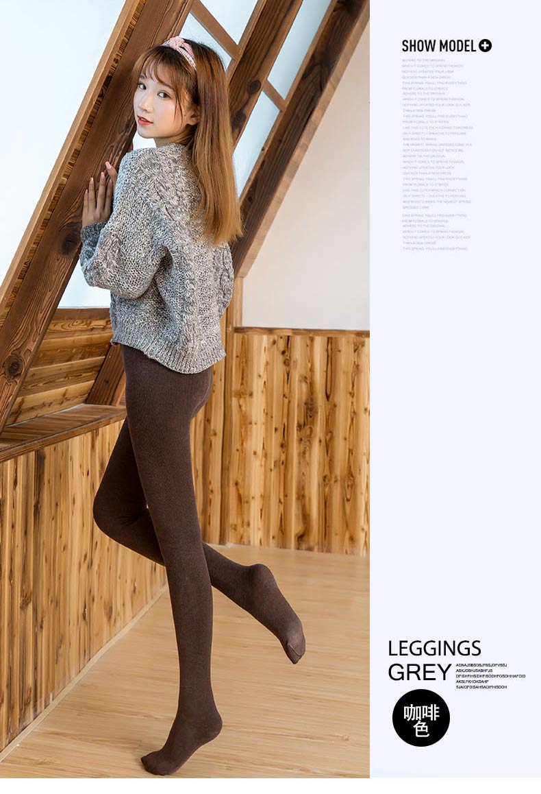 Quần legging cotton sọc dọc Hàn Quốc dành cho nữ quần tất nam