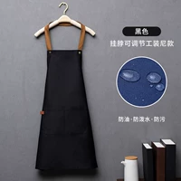 Xs-1929 висящий шея водонепроницаемый нишевый фартук черный