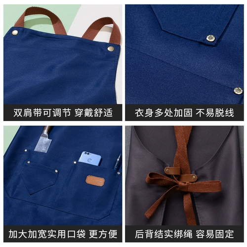 Водонепроницаемый фартук для работы, делается под заказ, с печатью вашего логотипа, рабочая одежда