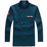 Синий лонгслив