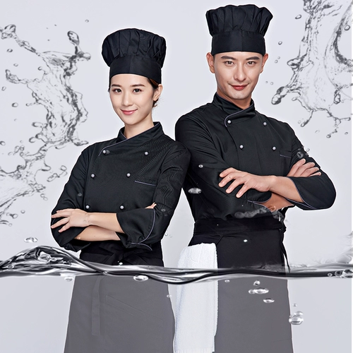 Шеф -повар Работа для одежды с длинным рукавом водонепроницаем