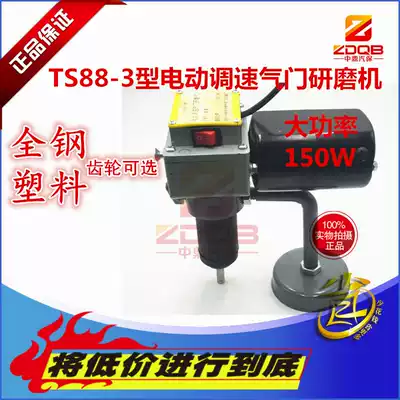 TS88-3 type electric speed regulating valve grinding machine plastic all-steel gear optional grinding valve