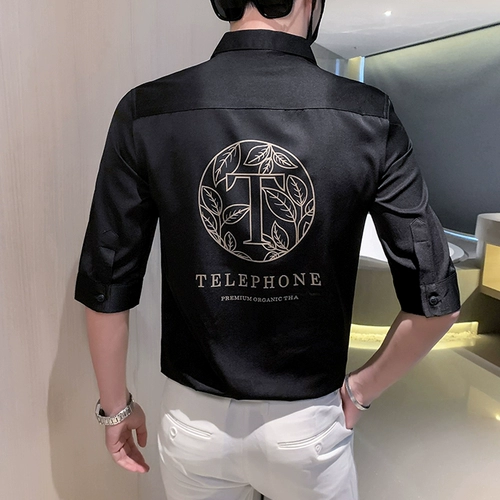 Летняя трендовая рубашка для отдыха, изысканный стиль