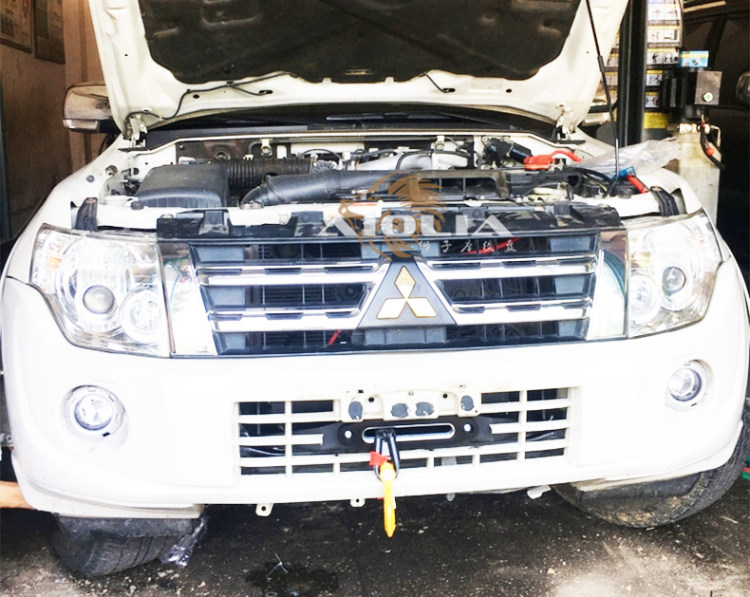 Электрическая лебедка Aiolia EX13000 для Pajero V73/V93/V97 с кронштейном