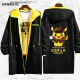 Jacket Elf Bảo Giấc mơ Elf Pikachu Thám Co-hoạt hình Jacket Quần áo Couple nam Và nữ áo gió