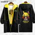 Jacket Elf Bảo Giấc mơ Elf Pikachu Thám Co-hoạt hình Jacket Quần áo Couple nam Và nữ áo gió 