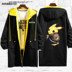 Jacket Elf Bảo Giấc mơ Elf Pikachu Thám Co-hoạt hình Jacket Quần áo Couple nam Và nữ áo gió 