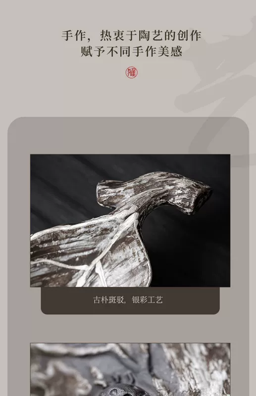 thuyền trà dưỡng ấm Tao Fuqi ánh sáng sang trọng gốm sứ cao cấp bộ trà phụ kiện trà handmade cao cấp nhà kung fu trà đạo đánh giá cao trà sen thuyền trà tử sa thuyền trà tử sa