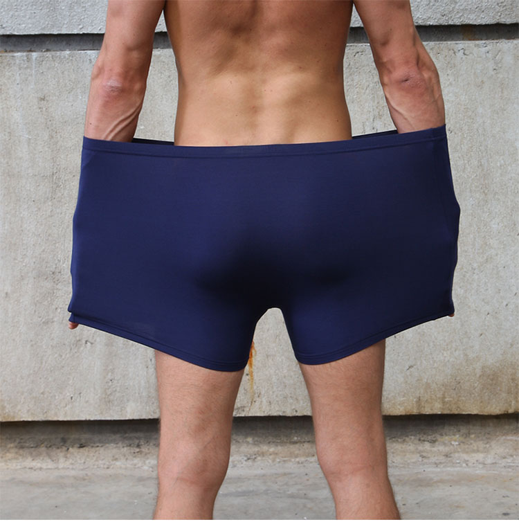 Quần lót nam cỡ lớn cộng với phân bón để tăng bông 200 kg Quần boxer nam chất béo quần lót nữ thun lạnh siêu mỏng