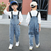 chàng trai quần jeans lại cho trẻ em trẻ em mùa xuân căng Hàn Quốc phiên bản của quần bé trai mới vào mùa xuân và mùa thu quần kích thước lớn