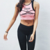 La Nikar đồ lót thể thao nữ chống sốc chạy tập yoga ngắn vest mỏng tập thể dục áo khoác thoáng khí áo tập yoga Đồ lót thể thao