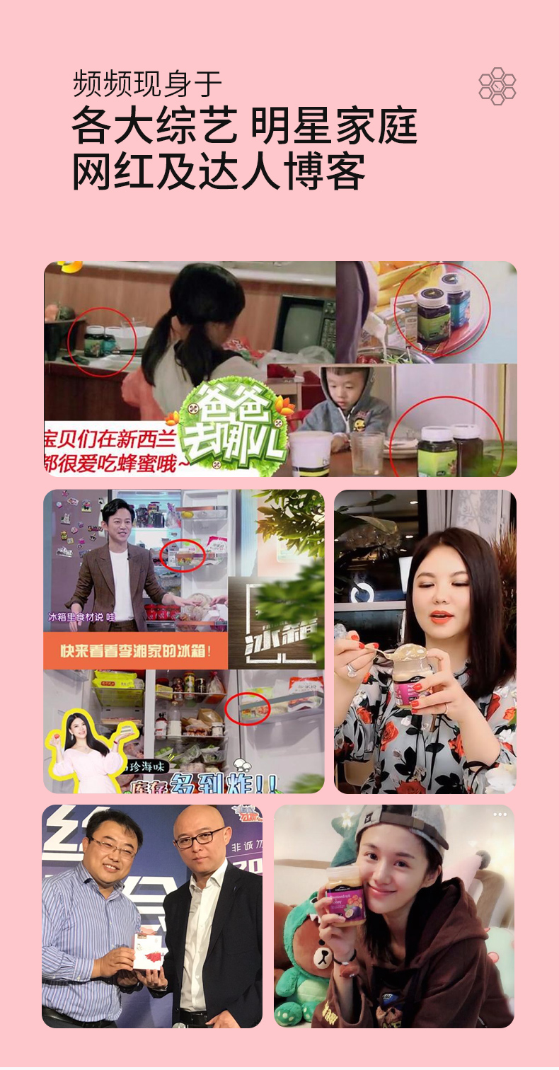 新西兰进口 Streamland 新溪岛 蔓越莓蜂蜜 500g 图4