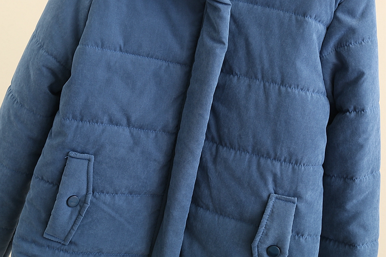 Thu đông 2018 mới cộng với nhung dày phiên bản Hàn Quốc của áo trùm đầu cotton nữ dài tay áo khoác cotton áo khoác gió đại học - Bông áo khoác nữ đẹp