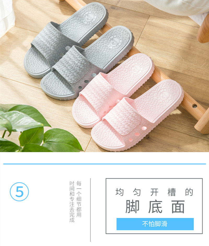 dép đi trong nhà cặp vợ chồng tắm nữ mùa hè 2018 nhà chống trượt tắm cao su mới với dép nặng đáy trong nhà và dép nam mùa hè - Trang chủ dép nam đi trong nhà