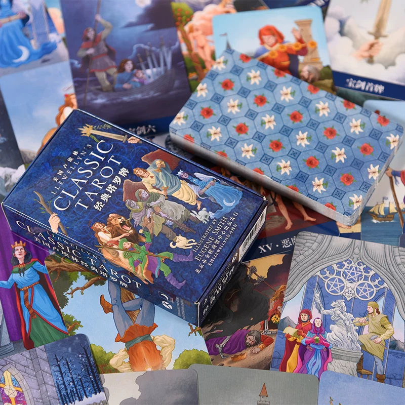 Китайский подлинный бренд Lulein классический Талуу бренд Llewellyn Classic Tarot
