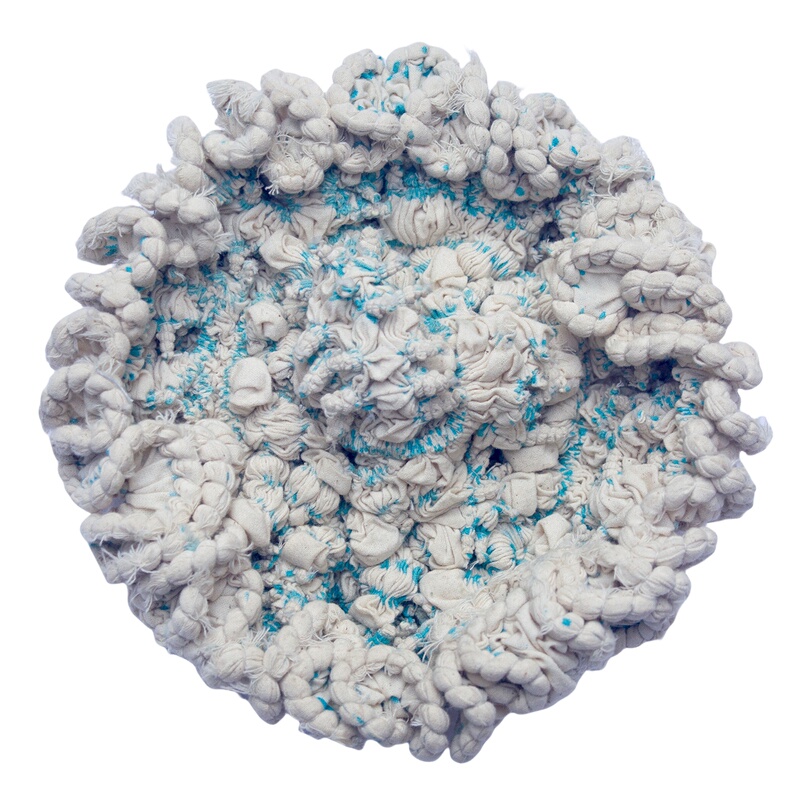 Yunnan Dali Bai Ethnic Group Tie-Dye Kit Handicraft Tablecloth Semi-Finished Product Learning Materials Tutorial Sewn and Tied but Not Dyed