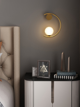 Wall lamp Bedroom bed head lamp modern minimalist room Aisle Hallway Living Room Wall Trim Light Lavish Nordic Luminaire