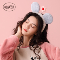 Hairband female cute cartoon hair band Small flower wash hair band autumn winter hair band hair accessories hair band hair hoop accessories