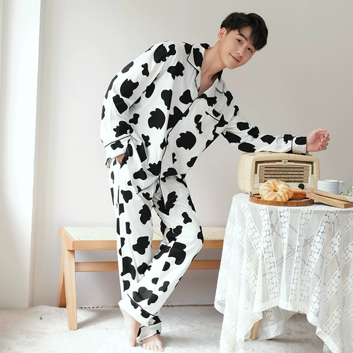 Дизайнерская хлопковая летняя пижама, лонгслив, черный тонкий кардиган для школьников