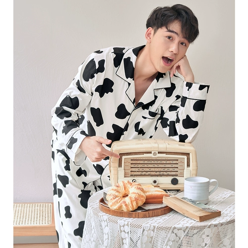 Дизайнерская хлопковая летняя пижама, лонгслив, черный тонкий кардиган для школьников