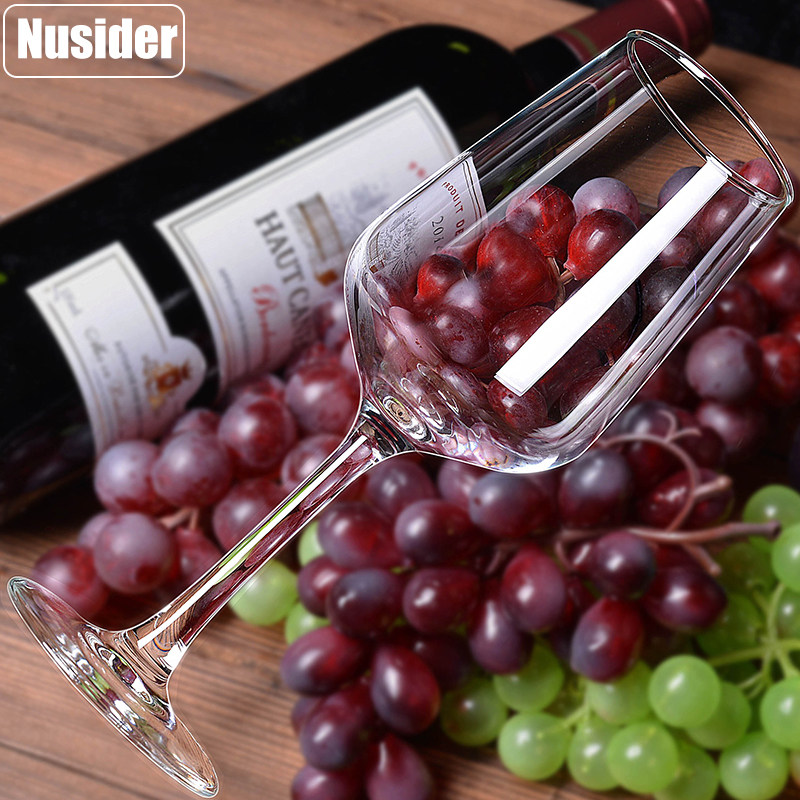 24 sets of wine glass decanter set household 6 crystal goblet glass wine set 1 pair 2 wine cups