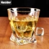 Nusider dày pha lê không pha lê whisky thủy tinh rượu vang đặt ly rượu thủy tinh - Rượu vang bộ ly uống rượu vang Rượu vang