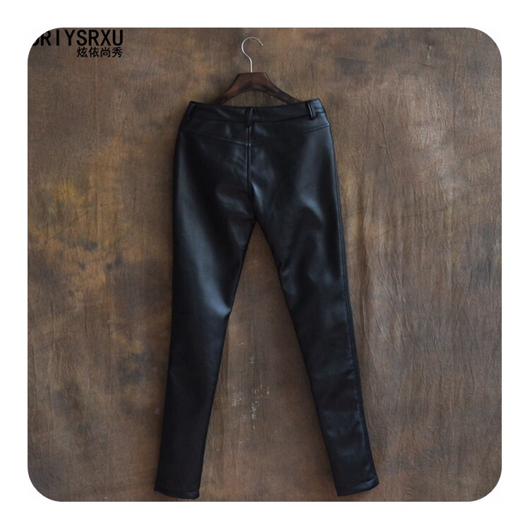 Pantalon cuir homme serré pour adolescent - Ref 1480638 Image 11