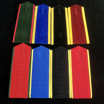  Veterans souvenirs 87-style 87-style cadet military epaulettes Medal title Soft and hard military training epaulettes Retired veterans collection