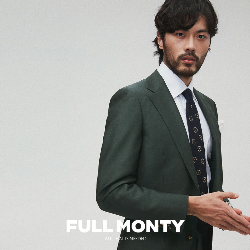 (VBC fabric) light luxury suit set vintage men's business is decorating casual high-end wedding suit