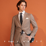 Full Monty Grey Khaky nhập Cerruti phù hợp với kinh doanh năm 1881 cao chi nhánh vải phù hợp với nam giới