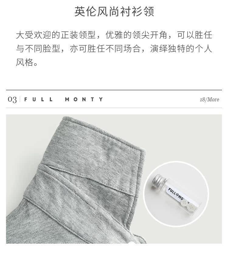ĐẦY ĐỦ MONTY mới màu xám nhạt ve áo dài tay áo thun nam kinh doanh thời trang giản dị áo sơ mi POLO mỏng áo polo ralph lauren