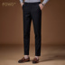 POWO quần nam Slim Hàn Quốc phiên bản của quần Suit kinh doanh chuyên nghiệp ăn mặc Youth Suit Summer Trend. 