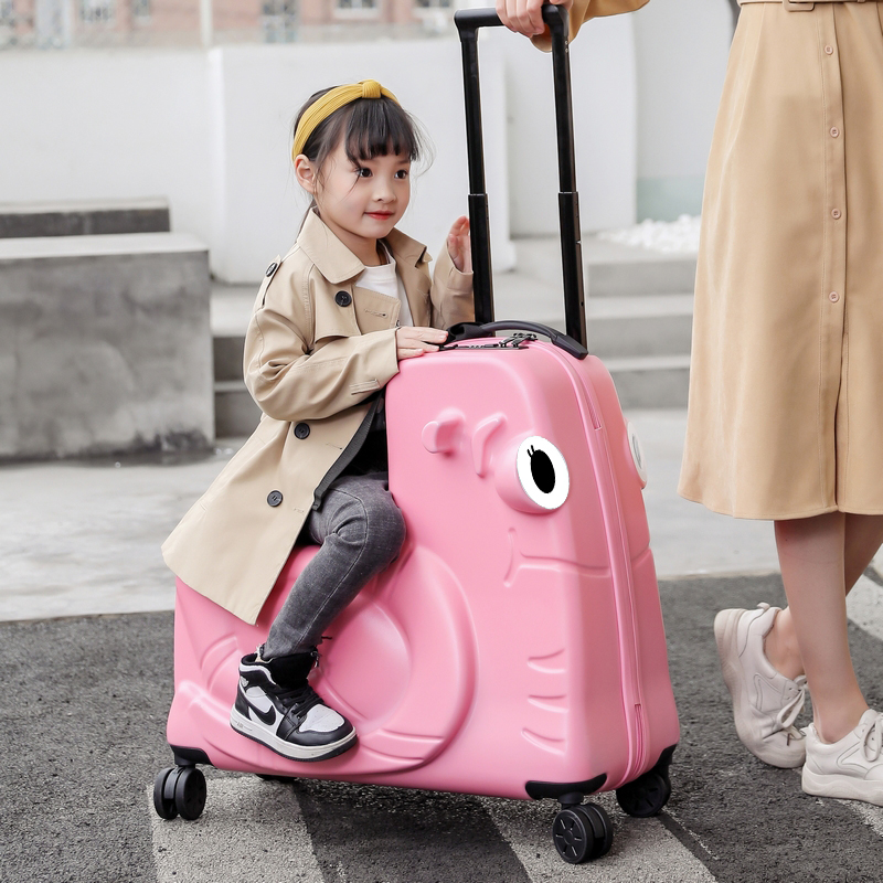 Datu rideable box children's trolley case female rideable luggage male universal wheel suitcase 24 inch drag box