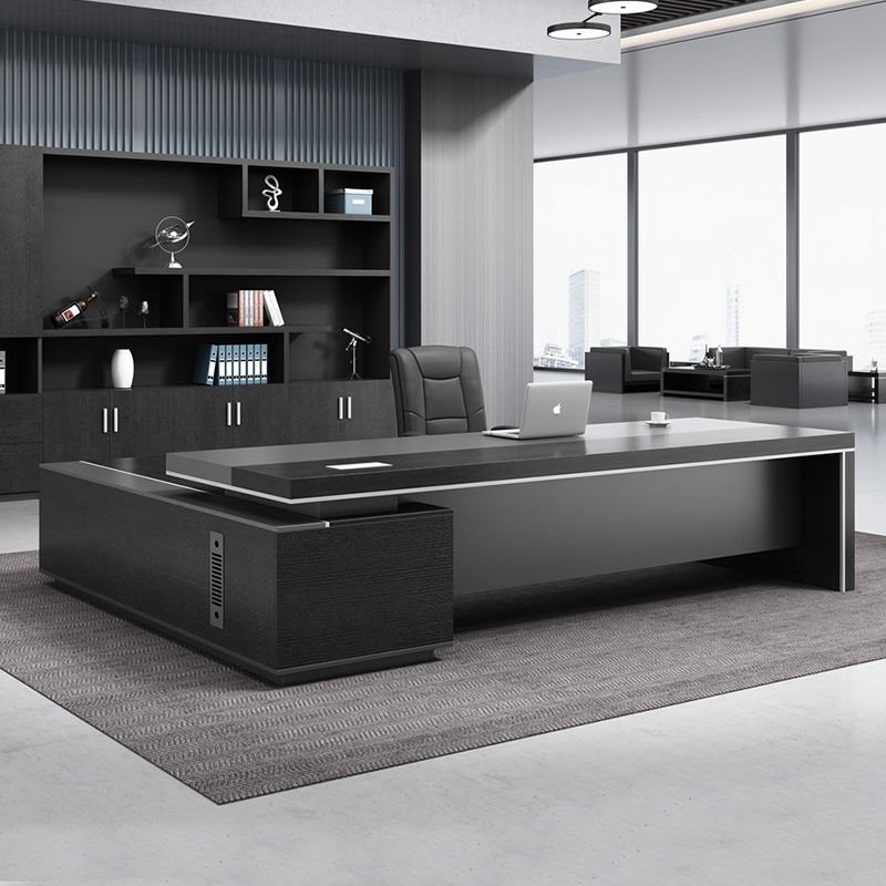 Boss Table Chairs Portfolio Brief Modern Office Furniture Atmospheric Single Large Class Desk Manager Room Head Desk President