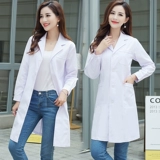 Белый халат, униформа врача, демисезонный лонгслив, пуховик, униформа медсестры, комбинезон, увеличенная толщина