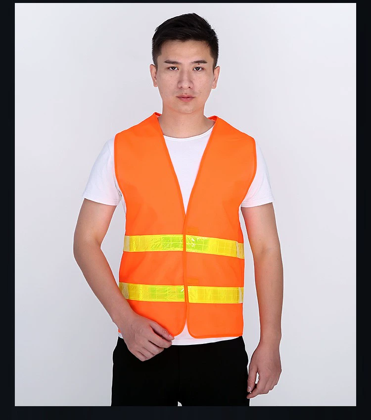 Jiahu xe phản quang vest vest an toàn quần áo kiểm tra hàng năm xe phản quang vest vest siêu sáng kiến ​​trúc phản quang quần áo quần bảo hộ túi hộp vải pangrim 