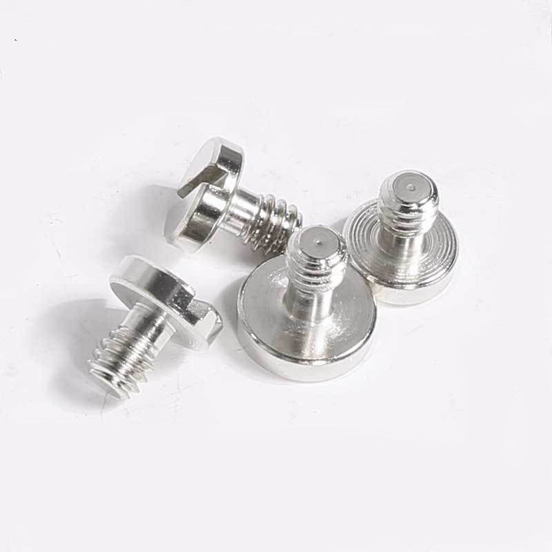 1 4 long screw stainless steel C ring belt handle photo equipment camera screw quick fit board digital tripod head accessories