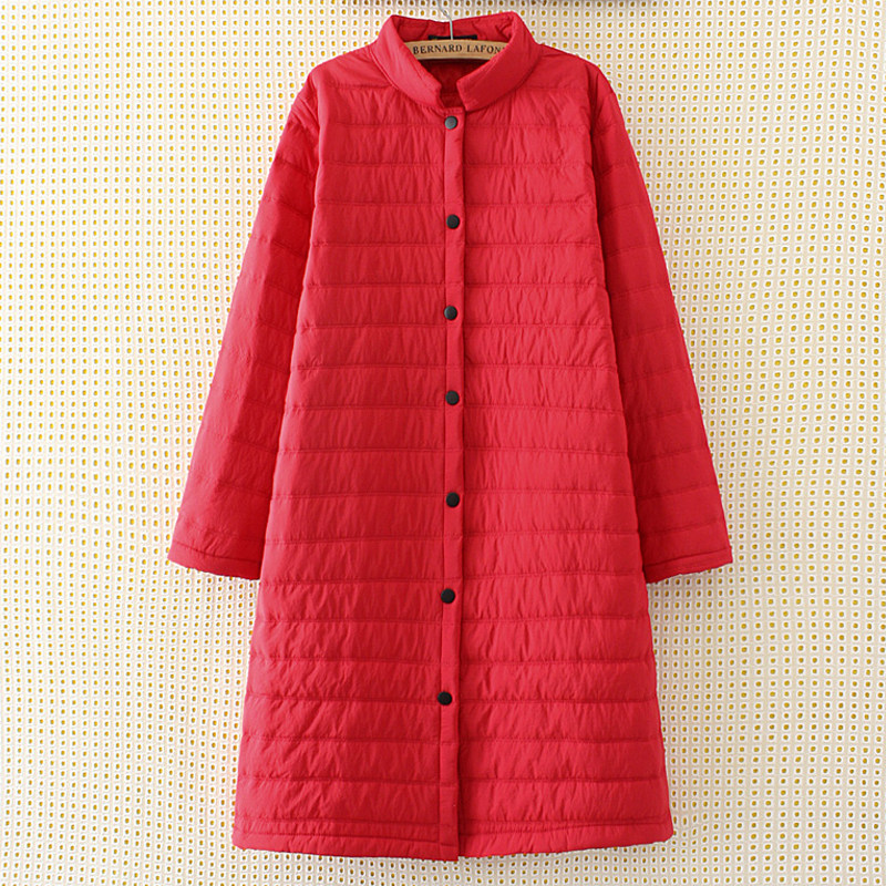 Mid-Aged Women Dress Large Size Mom Thin Cotton Coat Jacket Lady Autumn Winter Fat Mom Cotton Clothing Gats Plus Fat Cotton Padded Jacket