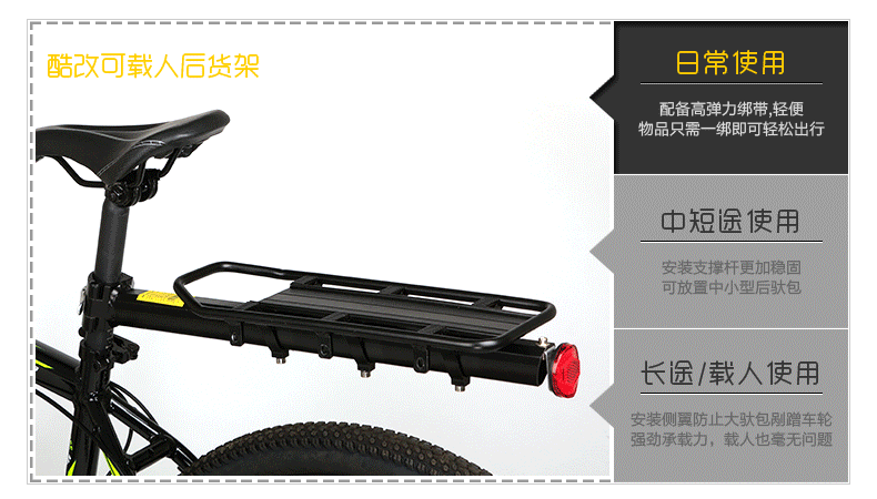 Porte-bagages pour vélo COOLCHANGE - Ref 2411547 Image 12