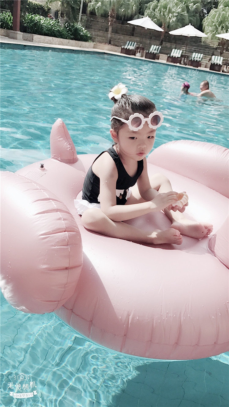 Cô gái thiên nga Áo tắm một mảnh Công chúa mới Hàn Quốc Trẻ em Big Boy Áo tắm cho bé gái Bikini đồ bơi trẻ em xuất khẩu