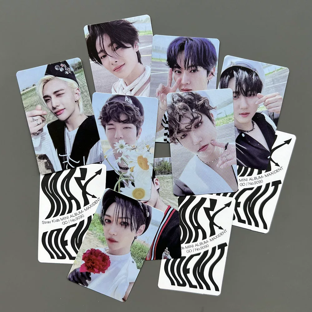 Альбом Stray Kids Maxident, маленькие карточки SKZ, нектеп карточки postcard Hyunjin
